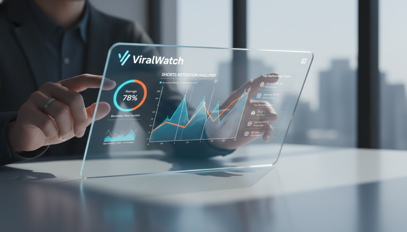 Featured illustration for Shorts Retention Analysis: What Actually Works? about shorts retention analysis